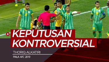 Wasit Thoriq Alkatiri Buat Keputusan Kontroversial di Piala AFC