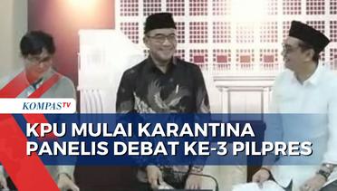 Panelis dan Moderator Debat ke-3 Pilpres Mulai Jalani Karantina