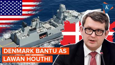 Denmark Kirim Kapal Fregat untuk Gabung Satgas Pimpinan AS di Laut Merah