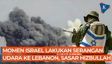 Detik-detik Militer Israel Serang Hezbollah di Lebanon