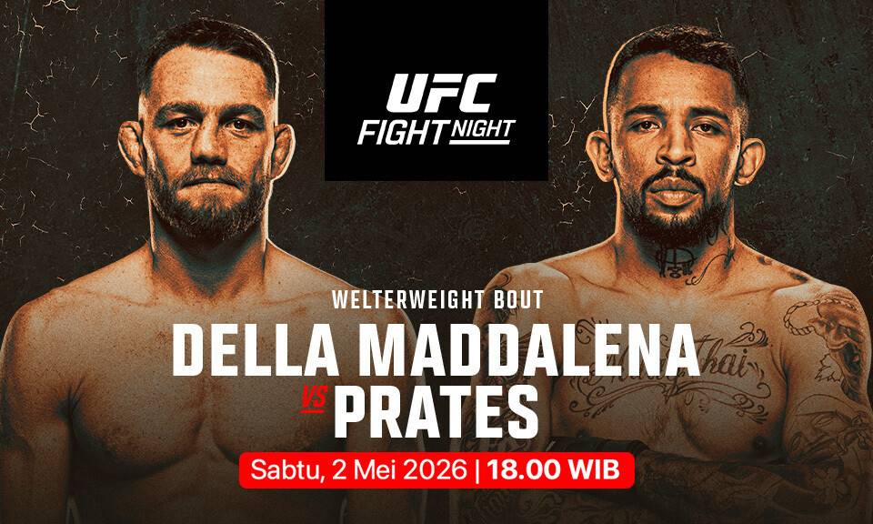 UFC Fight Night: Della Maddalena vs Prates