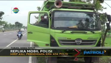 Demi Tingkatkan Kedisiplinan Berlalu Lintas, Polres Tuban Bikin Replika Mobil Patroli - Patroli Siang