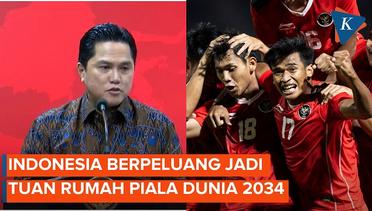 Indonesia Berpotensi Jadi Tuan Rumah Piala Dunia 2034 dan Didukung Presiden Jokowi