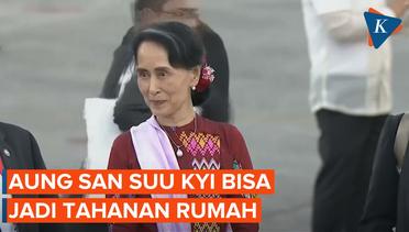 Junta Myanmar Sebut Kemungkinan Suu Kyi Menjadi Tahanan Rumah