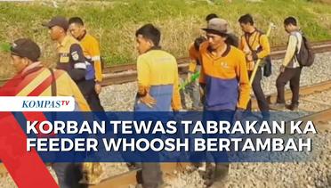 Update Korban Tewas Tabrakan KA Feeder Whoosh di Bandung: 4 Orang Tewas