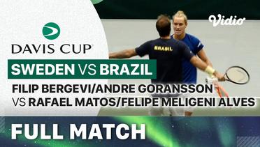 Sweden (Filip Bergevi & Andre Goransson) vs Brazil (Rafael Matos & Meligeni Alves) - Full Match | Qualifiers Davis Cup 2024