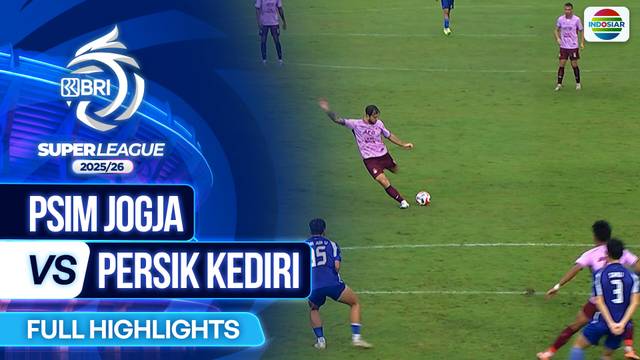 PSIM Jogja VS Persik Kediri - Full Highlights | BRI Super League 2025/26