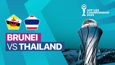 Full Match - Brunei vs Thailand | AFF U-23 Championship 2023