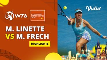 Final: Magda Linette vs Magdalena Frech - Highlights | WTA Livesport Prague Open 2024
