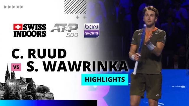 C. Ruud vs S. Wawrinka - Highlight | ATP 500: Swiss Indoors Basel 2025