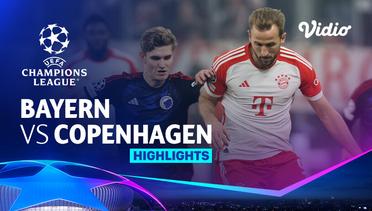 Bayern vs Copenhagen - Highlights | UEFA Champions League 2023/24