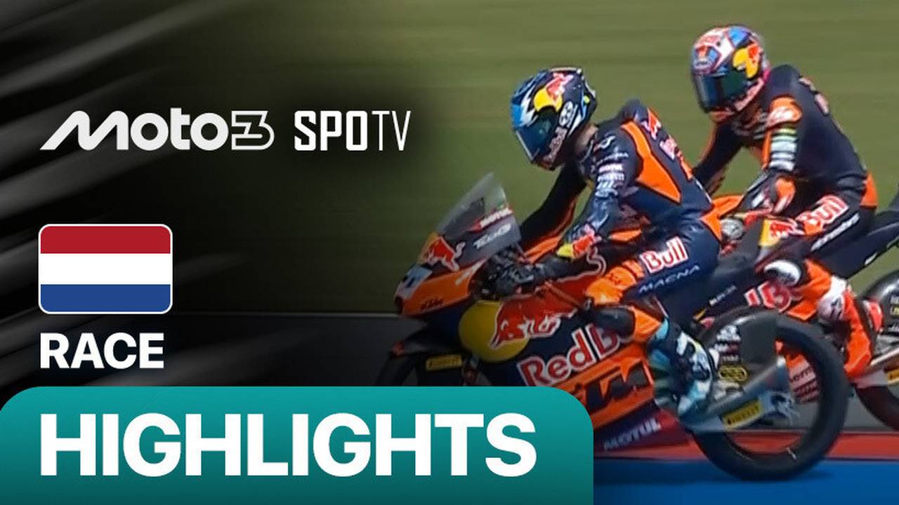 Moto3 Race: MotoGP 2025 Round 10 - Motul Grand Prix of the Netherlands ...