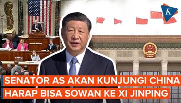 Senator AS Berharap Bisa Sowan ke Xi Jinping Saat Kunjungi China