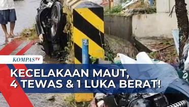 Kecelakaan Maut di Kabupaten Malang, 4 Orang Tewas & 1 Luka Berat!