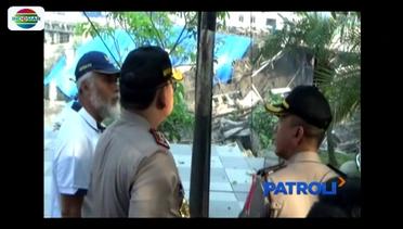 Sigap, Polisi Selidiki Amblesnya Jalan Raya Gubeng Surabaya - Patroli
