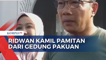 Hari Terakhir Jadi Gubernur, Ridwan Kamil Pamitan dari Gedung Pakuan