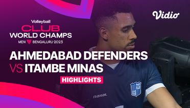Ahmedabad Defenders (IND) vs Itambe Minas (BRA) - Highlights | FIVB Men's Club World Champs 2023
