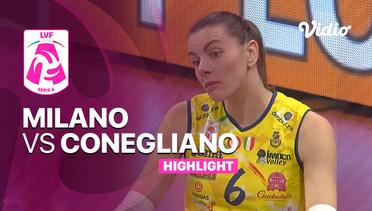 Highlights |  Vero Volley Milano vs Prosecco Doc Imoco Conegliano | Italian Women's Serie A1 Volleyball 2022/23