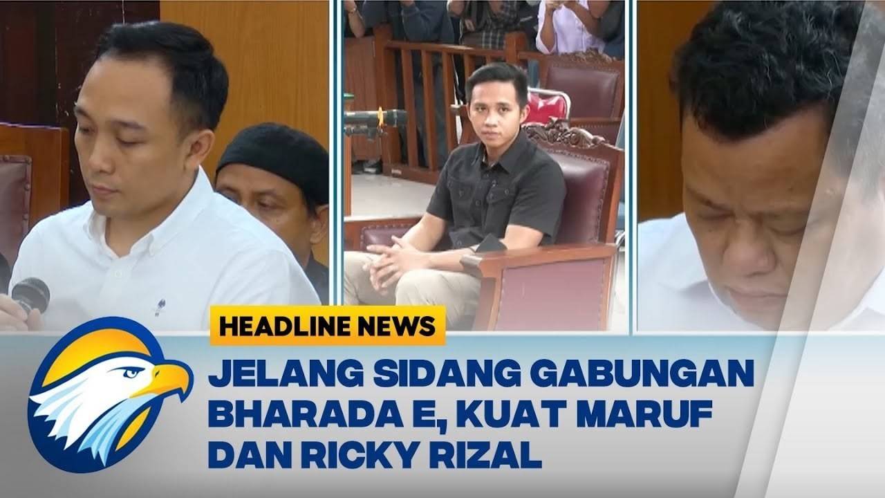 Jelang Sidang Gabungan Bharada E, Kuat Maruf dan Ricky Rizal - METRO TV ...