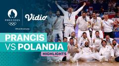 Prancis vs Polandia - Perebutan Medali Emas - Bola Voli Putra - Highlights | Olympic Games Paris 2024