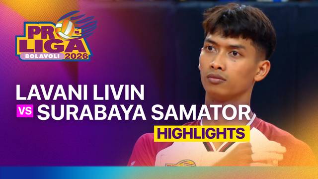 Putra: Jakarta Lavani Livin Transmedia vs Surabaya Samator - Highlight | Proliga 2026