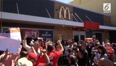 Kena Pelecehan Seksual, Pekerja McDonald's Unjuk Rasa