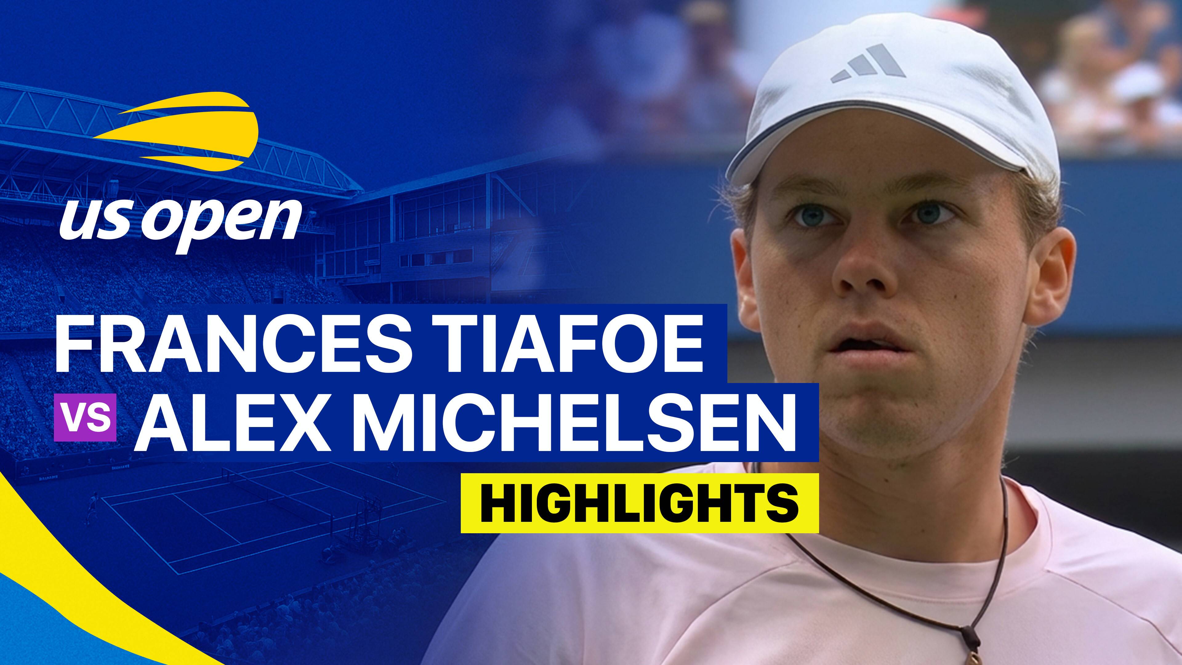 Frances Tiafoe vs Alex Michelsen - Men's Singles Quarterfinals | US Open Tennis Championships 2026