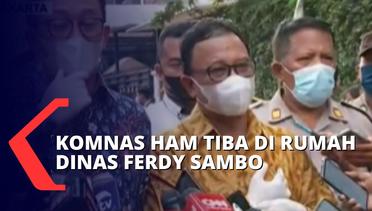 Periksa TKP Pembunuhan Brigadir J di Rumah Dinas Ferdy Sambo, Komnas HAM: Kami Cek Satu Per Satu!
