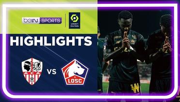 Match Highlights | Ajaccio vs Lille | Ligue 1 2022/2023