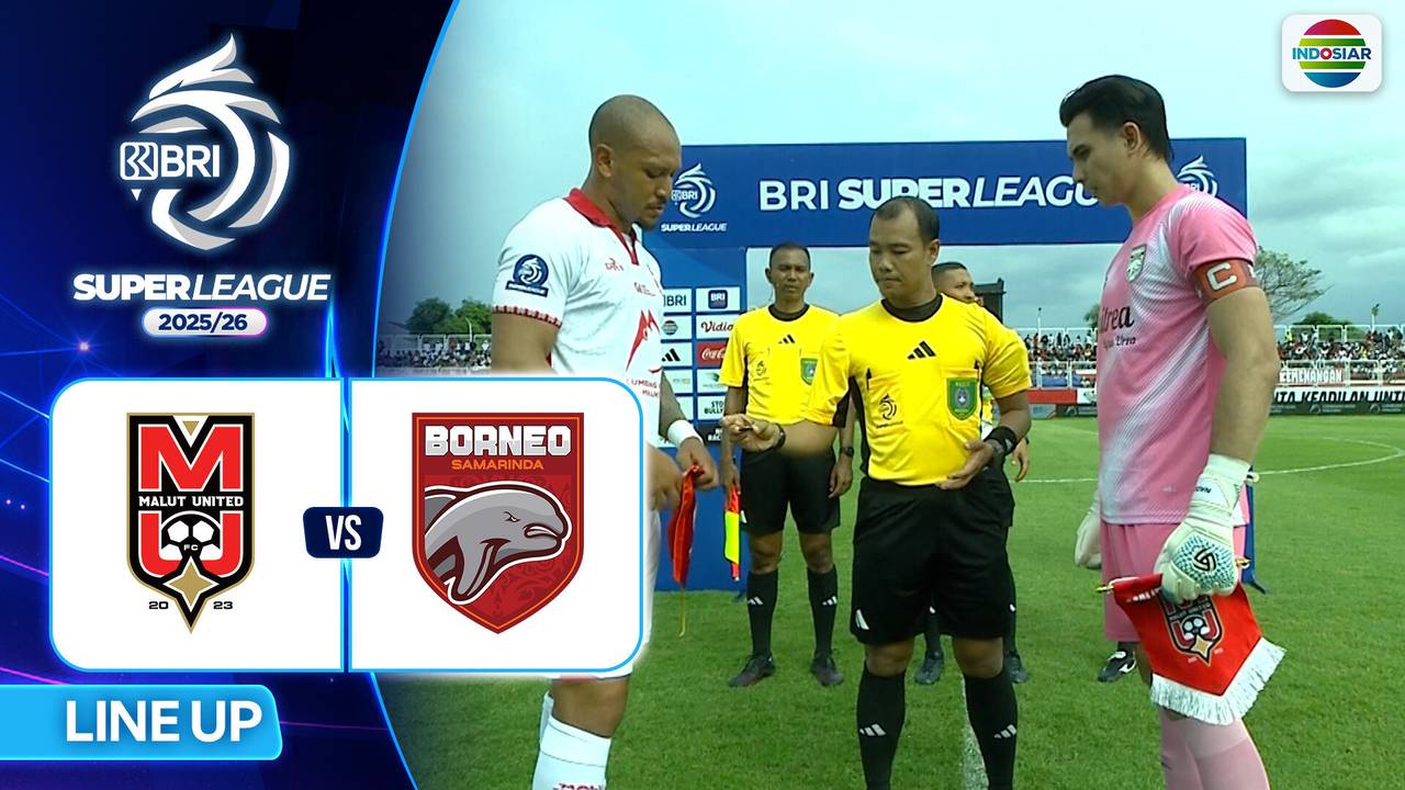 Malut United FC vs Borneo FC Samarinda | Line Up & Kick Off BRI Super ...
