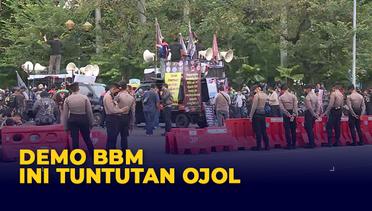 Demo BBM, Ojol Sampaikan Tiga Tuntutan Salah Satunya Minta Tarif Dihitung Ulang