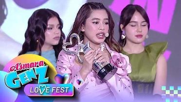 Sweet & Shining!! Selamat Aqeela Bawa Pulang Piala 'The Sweet Heart Idol' | Asmara Gen Z Love Fest