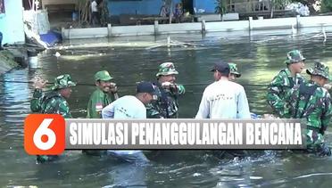Korem 073 Makutarama Gelar Simulasi Penanggulangan Bencana di Semarang - Liputan 6 Pagi