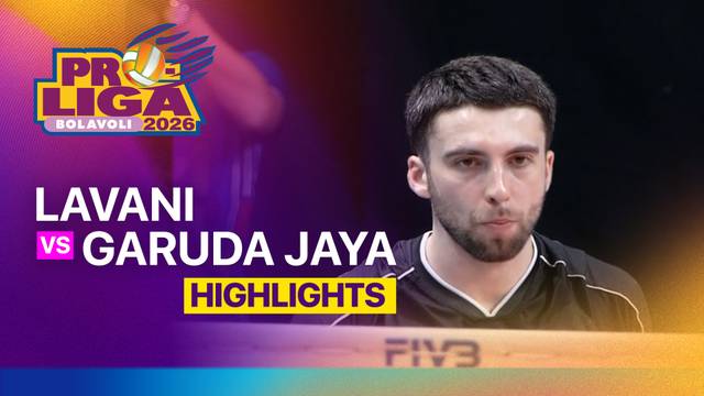 Final Four Putra: Jakarta Lavani Livin Transmedia vs Jakarta Garuda Jaya - Highlight | Proliga 2026