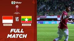 Full Match : Indonesia vs Myanmar | AFF U16 Boys Championship 2022