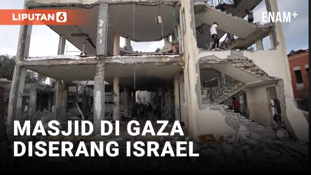 Israel Serang Masjid Gaza, 19 Orang Meninggal Dunia