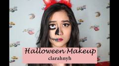 Makeup Tutorial for Thoughtful Halloween - Clara Haniyah