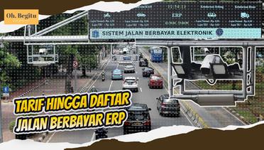 Mengenal ERP, Sistem Jalan Berbayar yang Akan Diterapkan di Jakarta