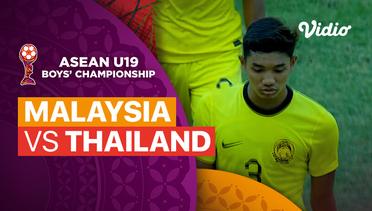 Malaysia vs Thailand - Mini Match | ASEAN U19 Boys Championship 2024