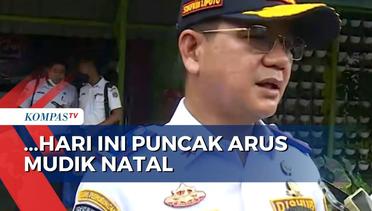 Kepala Dinas Perhubungan DKI Jakarta: Hari Ini Puncak Arus Mudik Natal
