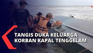 Tangis Pecah Istri Korban Tenggelamnya Kapal di Malaysia, Suami Tak Bilang Rencana ke Malaysia