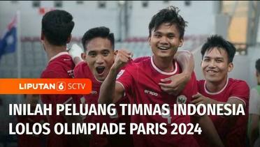Kalah di Semifinal Piala Asia U23, Ini Peluang Timnas Indonesia Lolos Olimpiade Paris | Liputan 6