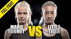 Marie Ruumet vs. Little Tiger | ONE Championship Full Fight