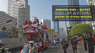 Konvoi Owi / Butet Sebelum Bertemu Jokowi di Istana Negara