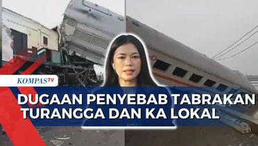 Dugaan Penyebab Tabrakan KA Turangga dengan KA Commuter Bandung Raya