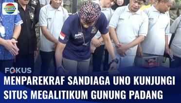 Situs Megalitikum Gunung Padang jadi Salah Satu dari 50 Desa Terbaik Dalam Anugerah Desa Wisata Indonesia 2022 | Fokus