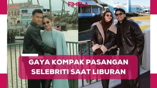 Outfit Liburan Pasutri Seleb, Thariq Halilintar-Aaliyah Massaid hingga Pratama Arhan-Azizah Salsha