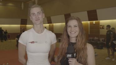 Backstage With Colbey Northcutt & Miesha Tate | ONE: EDGE OF GREATNESS Interview