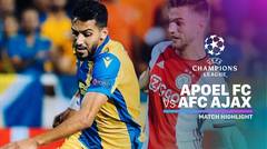 Full Highlight - APOEL FC VS AFC Ajax | UEFA Champions League 2019/2020
