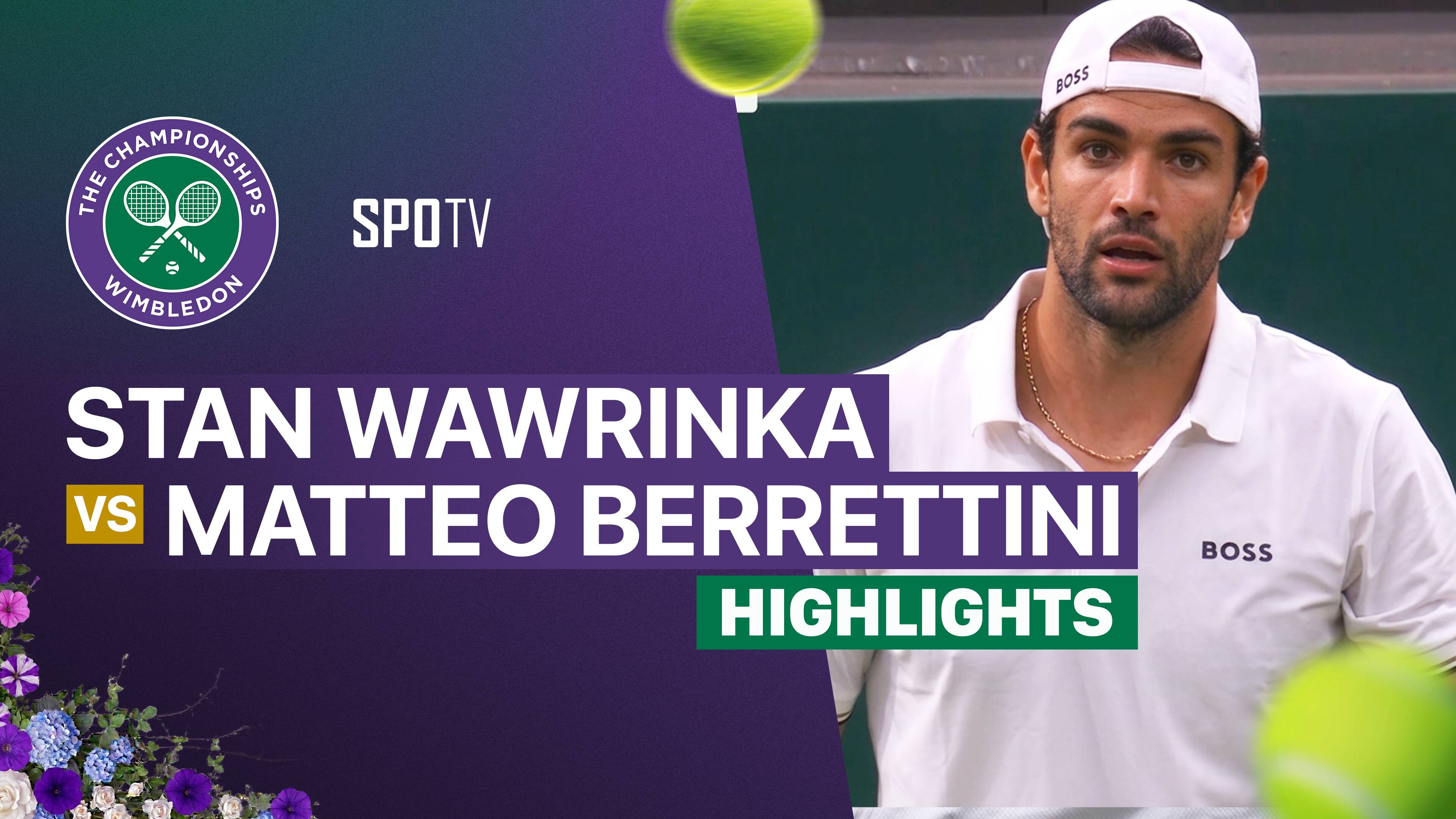 Stan Wawrinka vs Matteo Berrettini - Gentlemen's Singles First Round | Wimbledon 2026